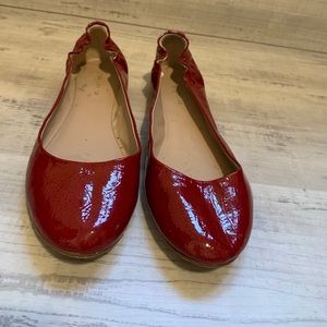 Red Patent Leather Flat Mossimo